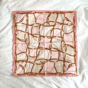 TRU TRUSSARDI STILE® VINTAGE SMALL HANDKERCHIEF.